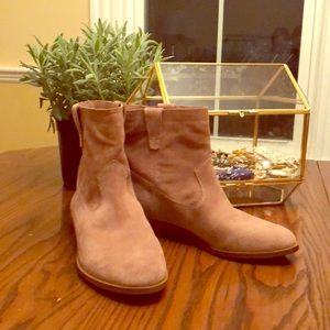 Rebecca Minkoff rose suede boots